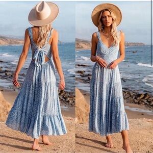 mamanuca floral off the shoulder maxi dress Multi Off Shoulder Printed Maxi Dress X30144